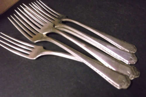 Oneida Community Tudor Plate Vintage Forks Set of 6