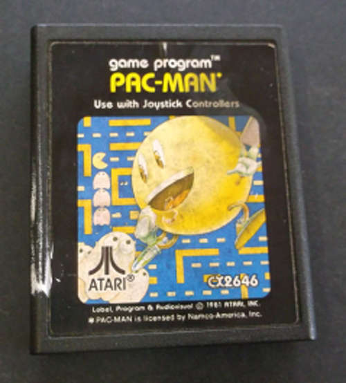 Vintage Atari Puc-Man Casette