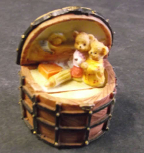 Collectable Bears Figurine Opening Box