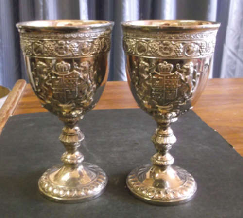 Stunning Antique Goblets