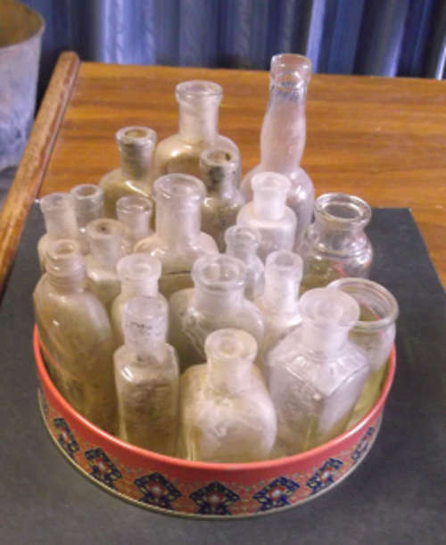 Funky Bunch Of Vintage Bottles