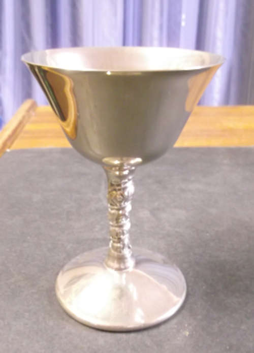 F.B. Rogers Silverplated Wine Goblet