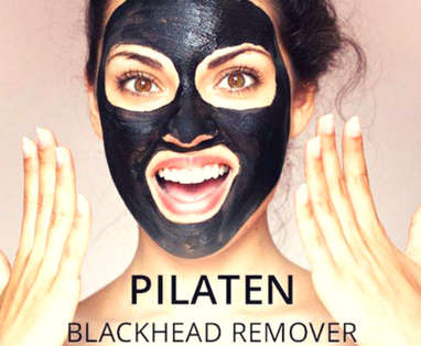 100 X Pilaten 6g sachet blackhead extraction removal black face mask.Wholesale From factory to you
