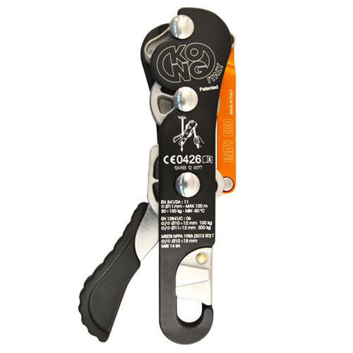 Kong Indy Evo Professional Rescue Series Rock Climbing Descender Double Autolocking