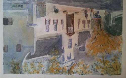 Crazy Start "Groot Schuur Hope" Original South African Watercolour Painting the late Peter Smit WSSA