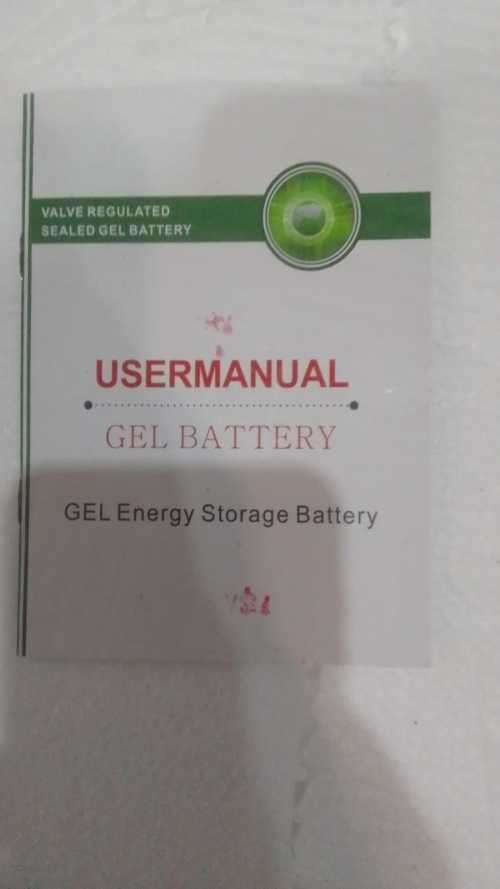 200AMP GD SUPER VALVE REGULATED SEALED GEL BATTERIES (FREE DELIVERY )