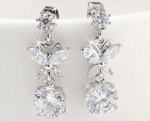 Sterling Silver SWAROVSKI Crystal Earrings