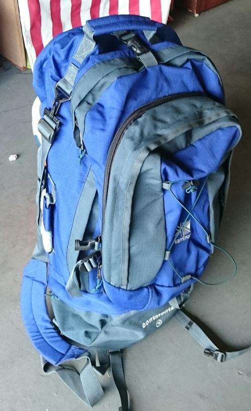 Hiking Packs Price Reduced 75Lt Karrimor BACKPACK similar to K way series was sold for 750.00 on 2 Mar at 10 36 by Biz Trader in Johannesburg ID 177705954