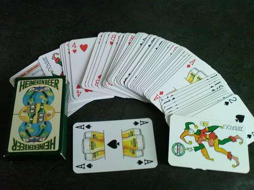 Heineken Playing Cards - Poker - Bridge - Canasta - Black Jack