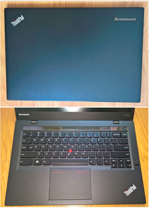 LENOVO X1 CARBON CORE i7 4600U  CPU @2.10Ghz 256 GB SSD  8GB RAM