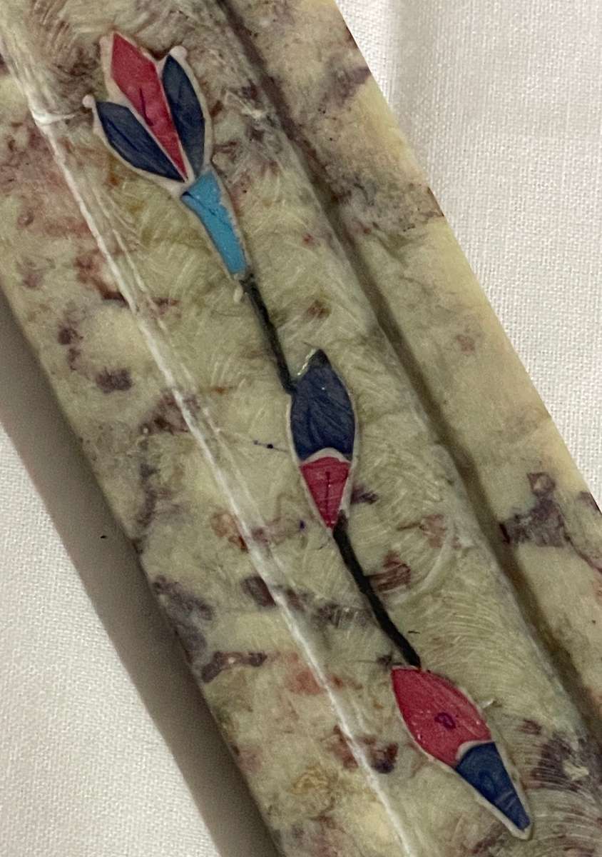 Mother of Pearl & Soapstone incense burner