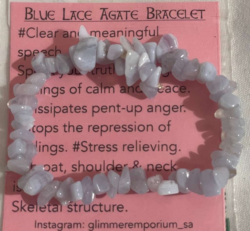 Blue Lace Agate Bracelet