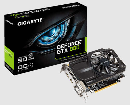 Gigabyte Geforce GTX 950_GV-N950OC-2GD