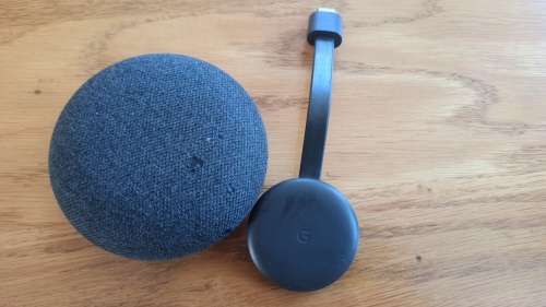 GOOGLE SMART TV KIT (HOME MINI & CHROMECAST) CHARCOAL