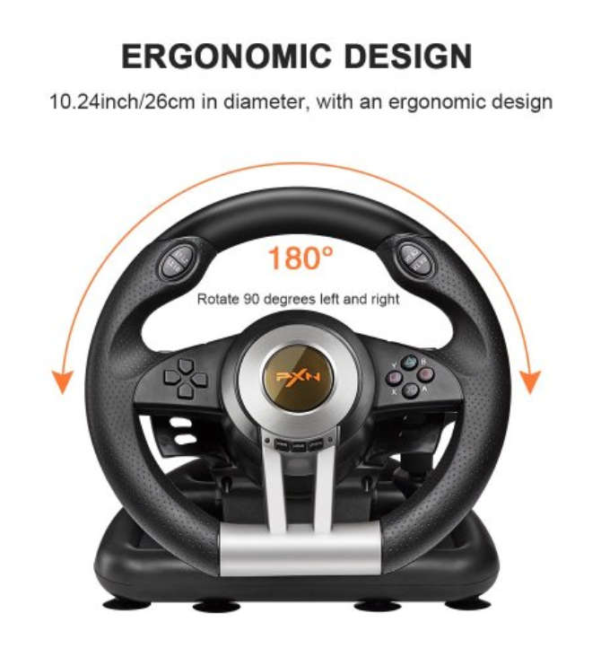 PXN V3 PRO Gaming Steering Wheel