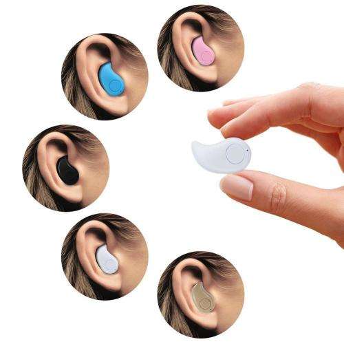 Wireless Bluetooth Earphones (1pc Earbud) In Black or White.