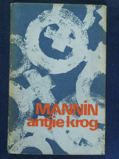 KROG, Antjie - Mannin - (Hardeband in Stofomslag)