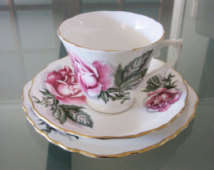 COLCLOUGH BONE CHINA - Vintage Trio - Made in England