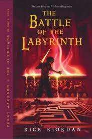 RIORDAN, Rick - The Battle of the Labyrinth - [Percy Jackson & The Olympians 4] -(Hardcover in Wrap)