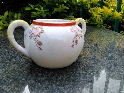 SUGAR BOWL - Geisha pattern - [Without Lid]