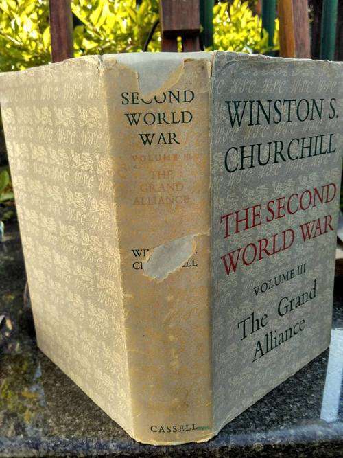 CHURCHILL, Winston S. - The Second World War III : The Grand Alliance - (Hardcover in Wrapper)