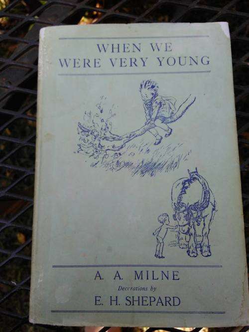 MILNE, A.A. - When We Were Very Young - (Hardcover in Wrapper)