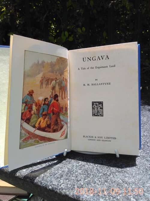 BALLANTYNE, R.M. - Ungava : A tale of the Eskuimaux land - (Hardcover in Wrapper)