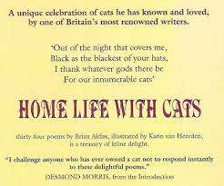 ALDISS, Brian - Home Life with Cats - (Hardcover)