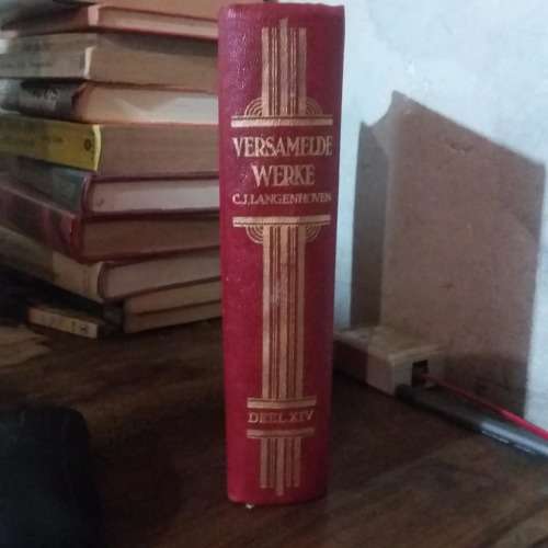 LANGENHOVEN, C.J. - Slegs deel XIV (14) van 'n ou rooi onvolledige stel Versamelde Werke