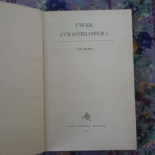 RABIE, Jan - Twee Strandlopers - (1960 se 1ste Druk)