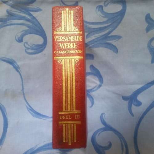 LANGENHOVEN, C.J. - Versamelde Werke : Slegs deel III (3) van 'n ou rooi onvolledige stel