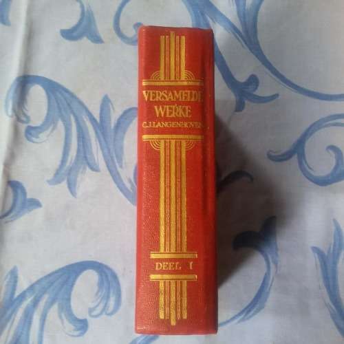 LANGENHOVEN, C.J. - Versamelde Werke : Slegs deel I (1) van 'n ou rooi onvolledige stel