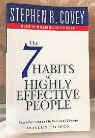 COVEY, Stephen R. - The Seven (7) Habits of Highly Effective People - (Excellent Larger Paparback)