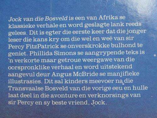 Jock van die Bosveld - [Soos oorvertel deur Phillida Brooke Simons] - (Groot Hardeband)