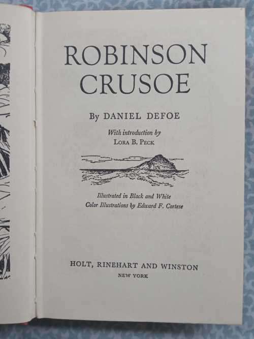 DEFOE, Daniel - Robinson Crusoe - [The Children's Classics] - (Hardcover)