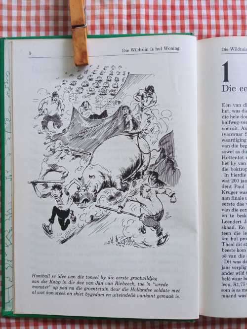 MEIRING, Piet - Die Wildtuin is Hul Woning - [met T.O. Honiball illustrasies) - (Hardeband)