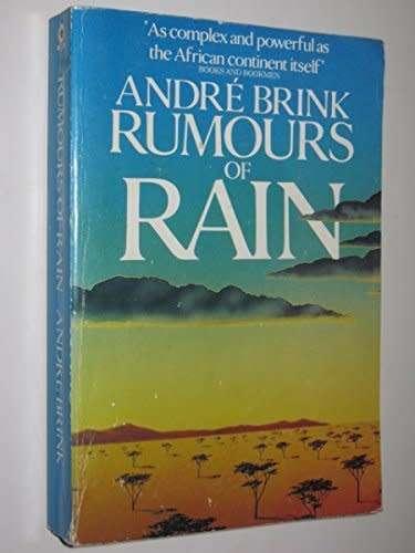 BRINK, Andre P. - Rumours of Rain - (Paperback) *