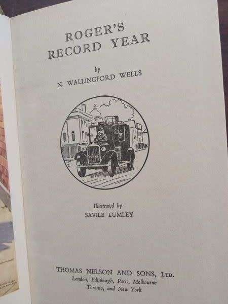 WELLS, N Wallingford - Roger`s Record Year - (Hardcover)