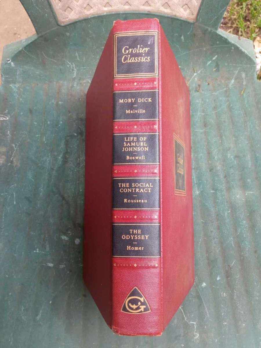 GROLIER CLASSICS - One Volume of that scarce set from Classics Appretiation Socioty - (H/c) - moby