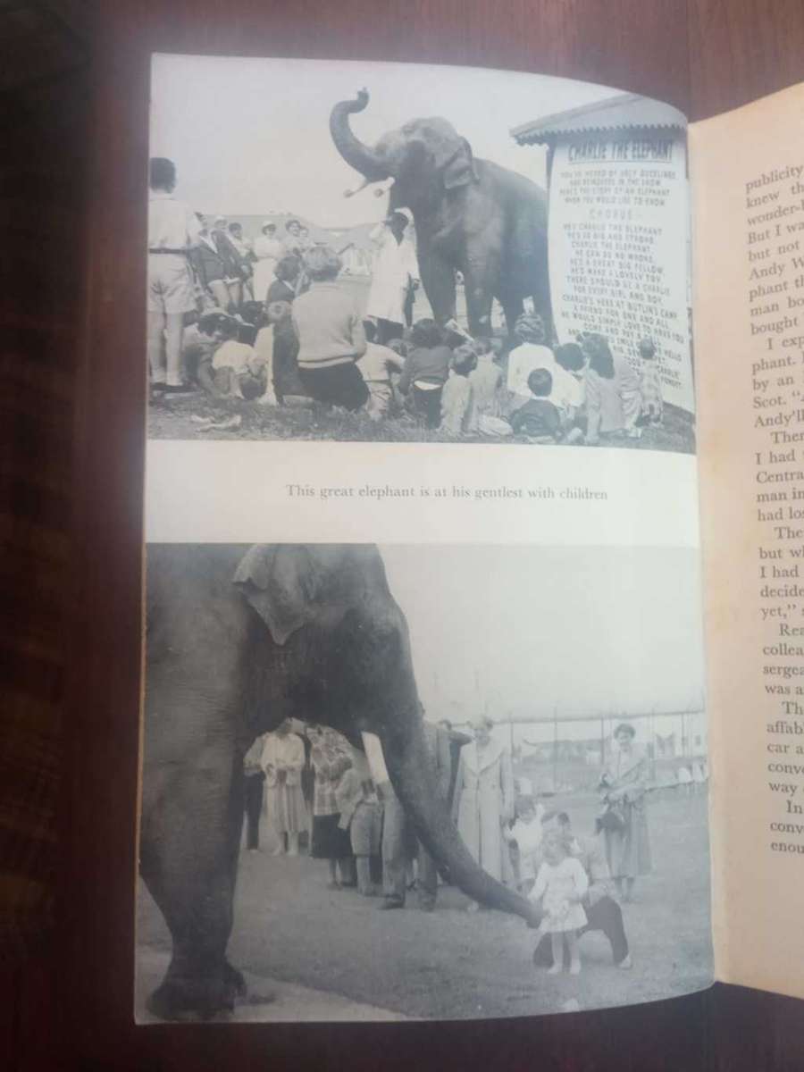 WILLIAMS, J.H. [Elephant Bill] - Big Charlie - (1959 1st Edition Hardcover)