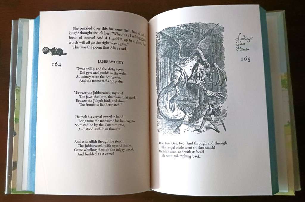 CARROLL, Lewis - Alice in Wonderland and Through the Looking Glass - (Hardcover in Wrapper)