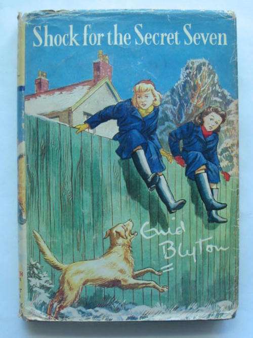 BLYTON, Enid - Shock for the Secret Seven - (Hardcover in Dustwrapper)