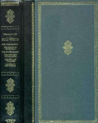 WELLS, H.G. Treasury of H.G. Wells - (Stunning 666 pg Hardcover)