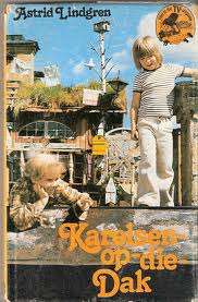 LINDGREN, Astrid - Karelsen-op-die-Dak - (Hardeband in Stofomslag)