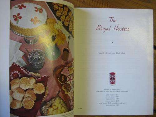THE ROYAL HOSTESS - South Africa's Own Cookbook - (Hardcover)