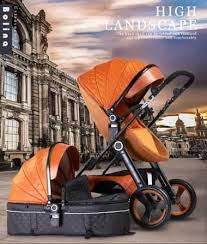 Egg Shell Baby Pram / Stroller 2 in 1 With The Separate Bassinet Voondo Brand