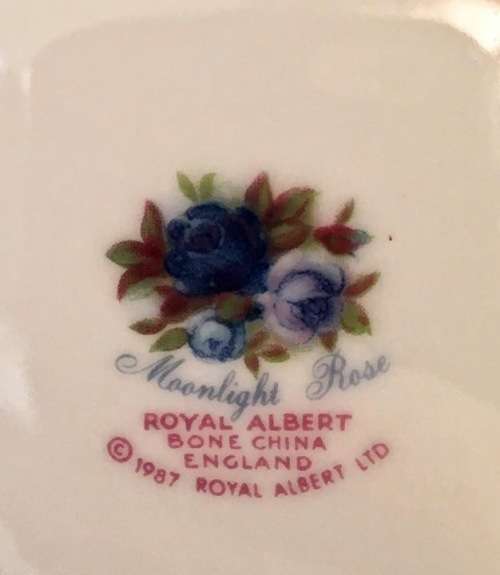 Royal Albert Moonlight Rose 23piece Tea set