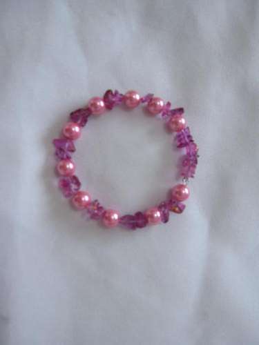 Funky Girls Bangle with Pearls