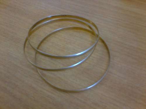 9 ct gold bangles (for all 3)