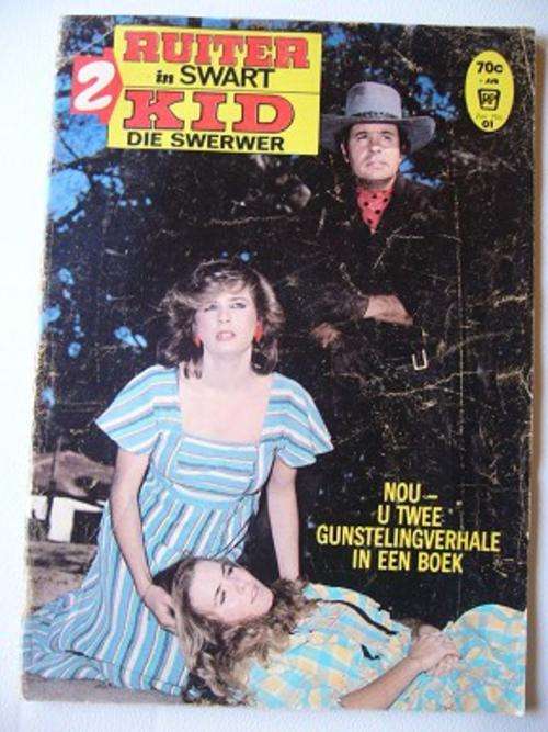 RUITER IN SWART & KID DIE SWERWER FOTOBOEK A4 GROOTTE (NO1) !!!!!!!!!!!!!!!!!!